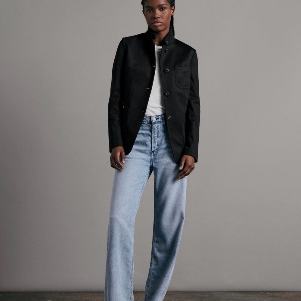 rag & bone Black Sid jacket size 6